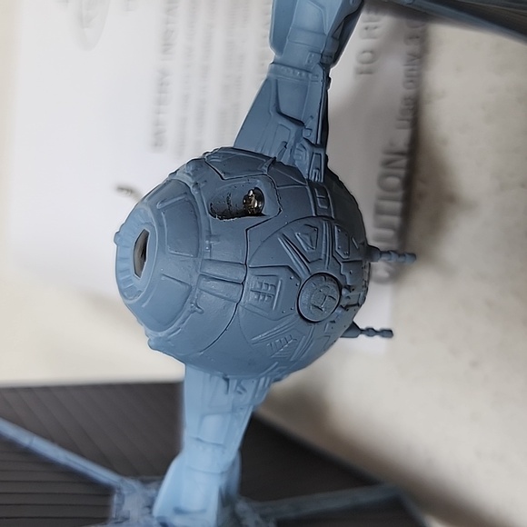 TIE Fighter Star Wars features Sound. 2003 Hallmark Keepsake Ornament New in box - Picture 8 of 10